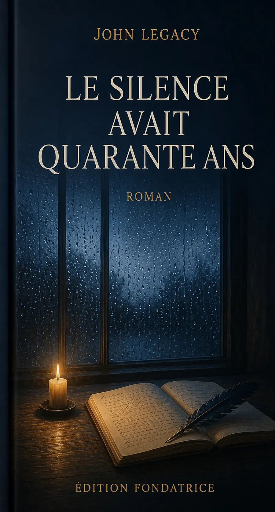 Couverture du roman Le silence avait quarante ans